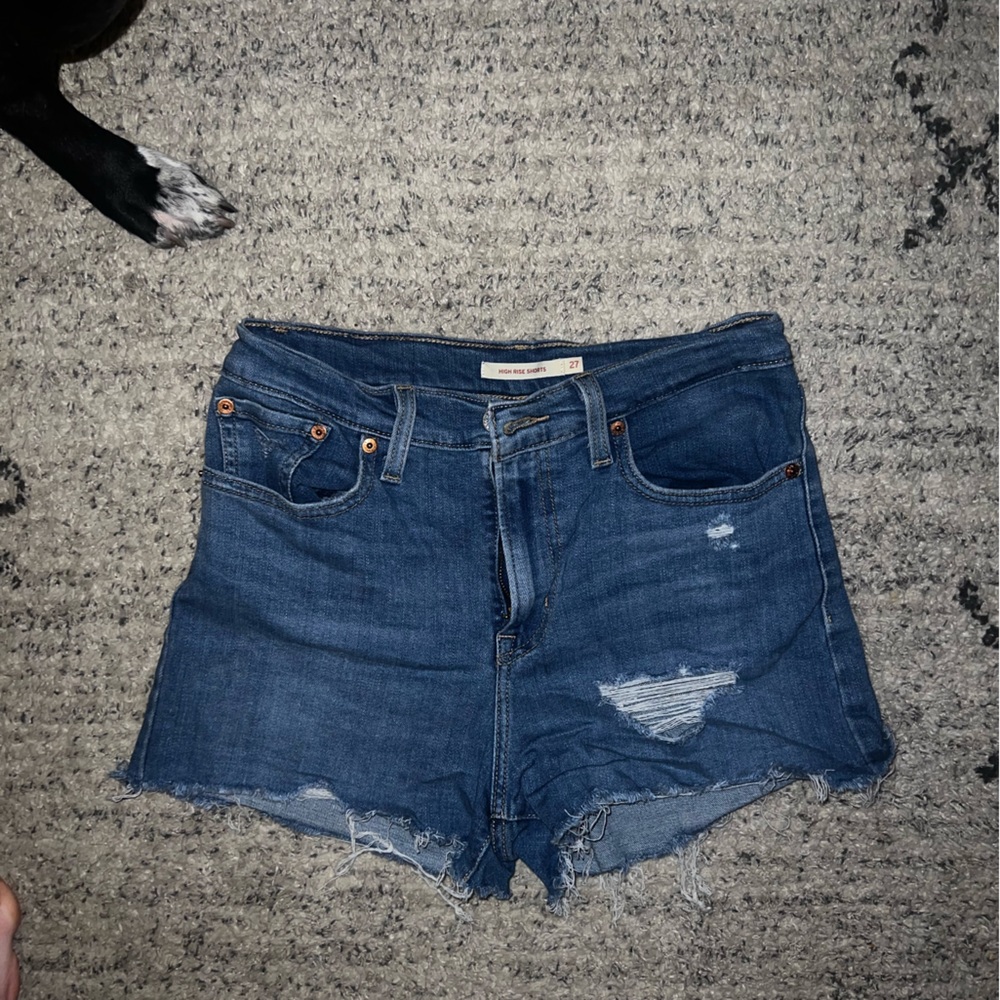 Levis High Rise Shorts